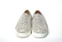 Christian Louboutin Roller Boat White Embellished Leather Women’s Flat Sneakers Shoes
